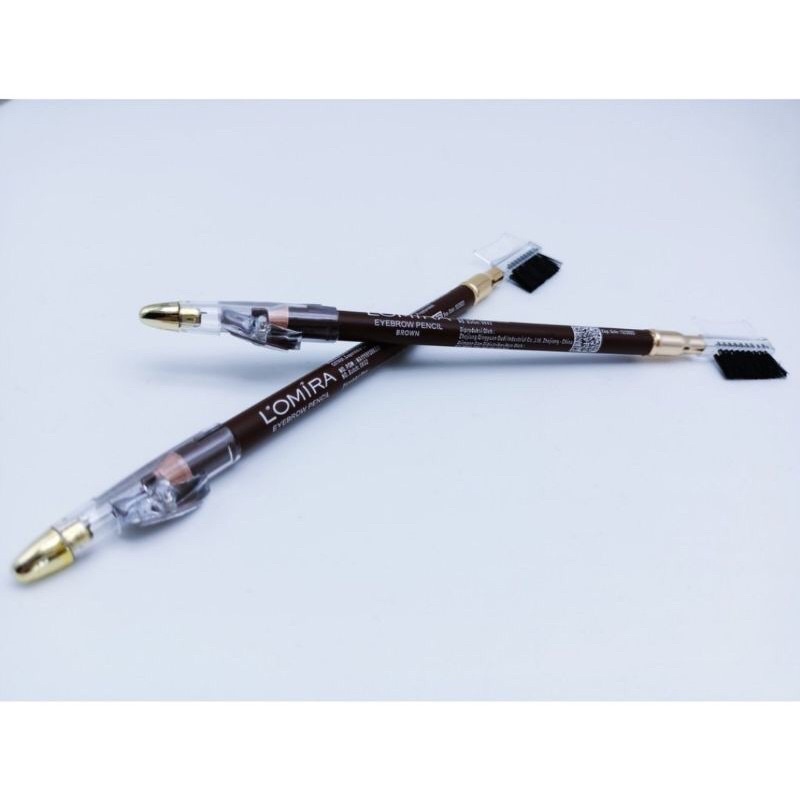Lomira Pensil Alis Black Brown/ Eyebrow Pencil