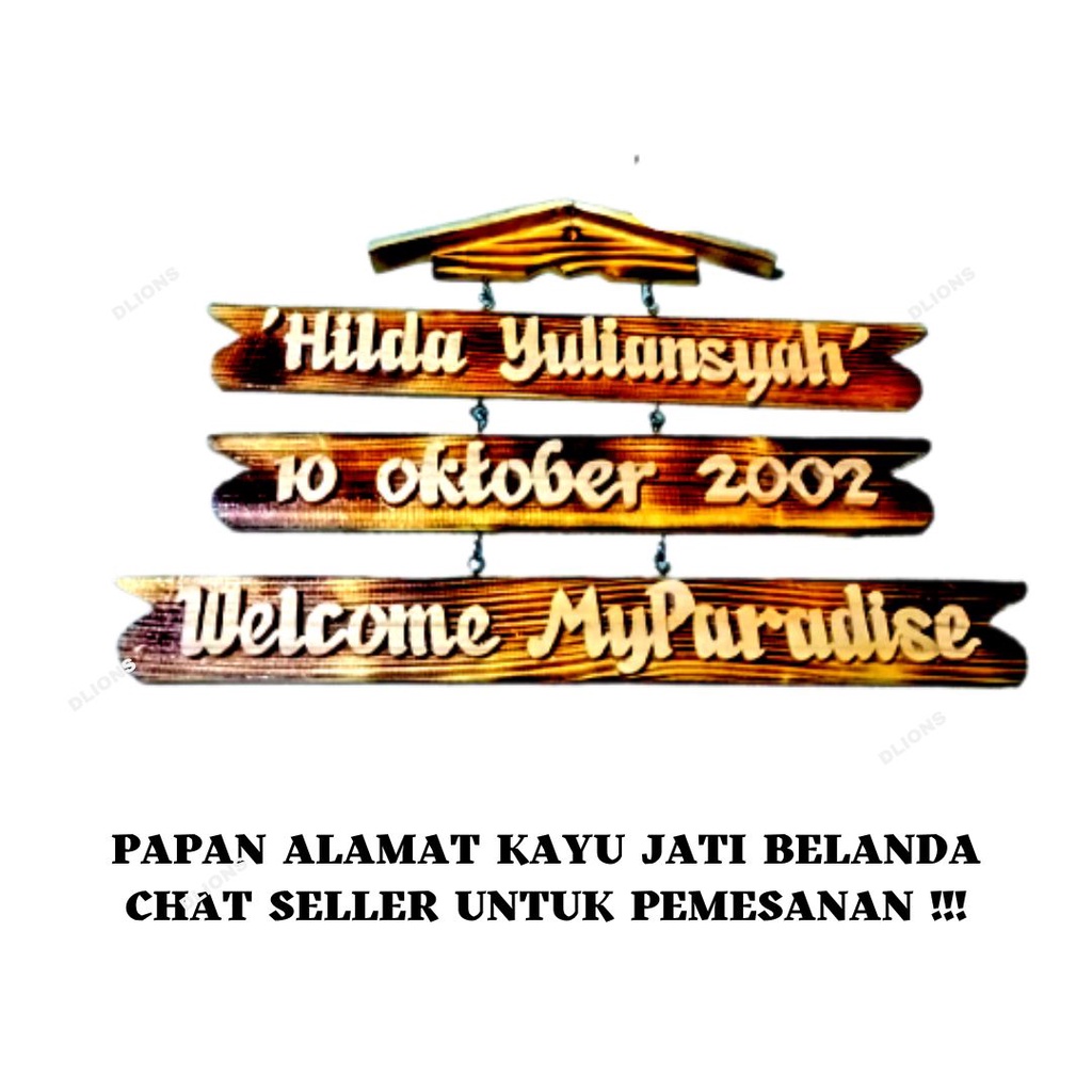 HIASAN DINDING RUMAH,PAPAN NAMA CUSTOM,PAPAN NAMA KELUARGA,HIASAN DINDING RUMAH,HIASAN KAMAR,BAHAN KAYU JATI BELANDA AWET DI SEMUA SUHU RUANGAN,PAPAN NAMA ANTIK