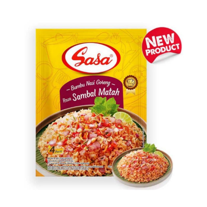 

Sasa Bumbu Instan Nasi Goreng Sambal Matah 20 g