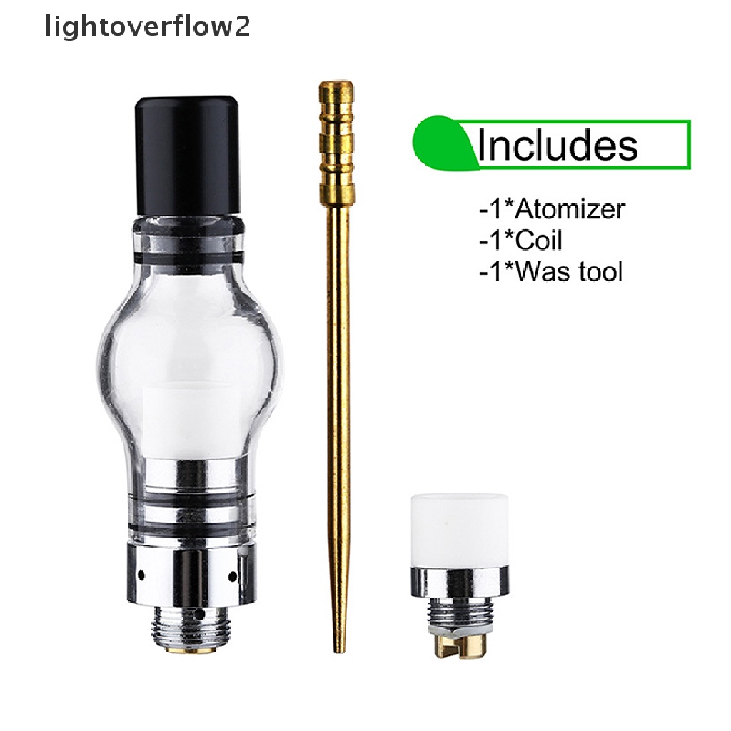 (lightoverflow2) Ltq Vapor Mini Atomizing Pen Deteksi Sirkuit Pendek