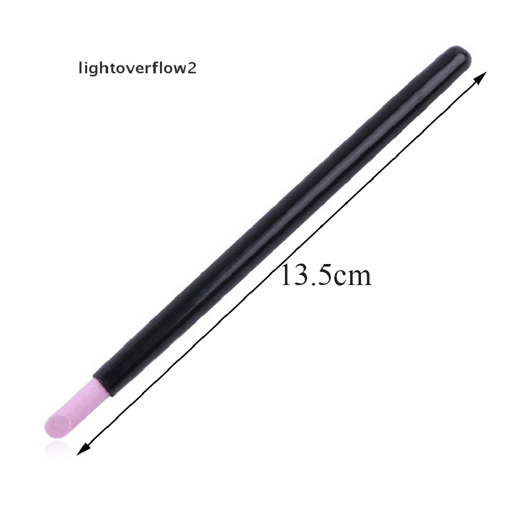 (lightoverflow2) Pen pusher / Pendorong Kutikula Bahan alloy Untuk manicure (ID)