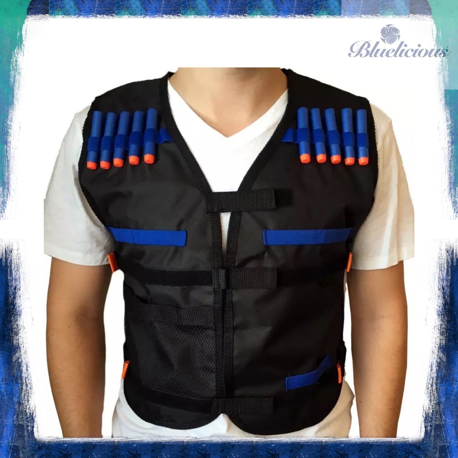 Rompi Nerf Series Tactical Nerf Vest N-strike Jaket Elite Soft Bullet