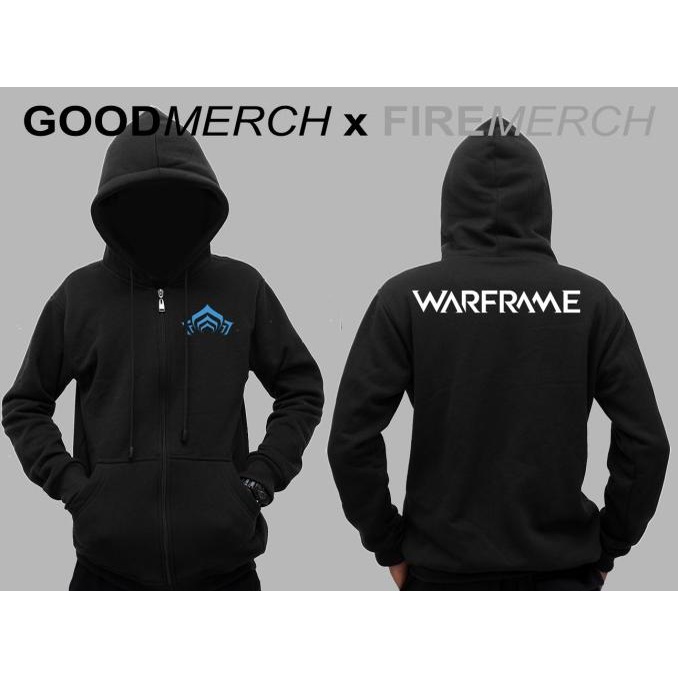 Jaket Pria Warframe Sweater Distro Polos