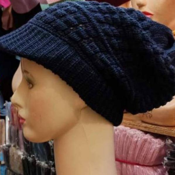 Kerpus hijab kupluk fashion nenek topi beanies nenek topi ciput rajut ibu ibu nenek –PKM.18Oc22н
