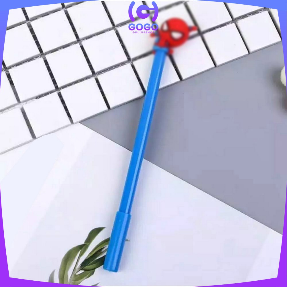 GOGO-A12 Pena Hero / Pulpen Gel Karakter hero / Pen hero Alat Tulis Stationary Murah