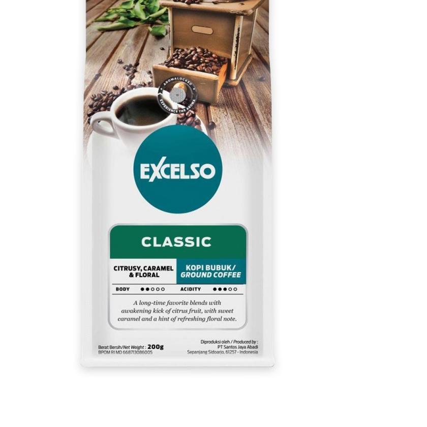 

SALE!!Excelso Kopi The Classic Bubuk 200G|SQ8