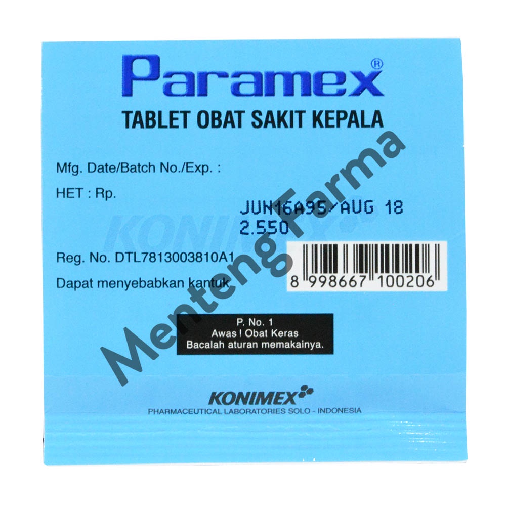 Paramex - Obat Sakit Kepala