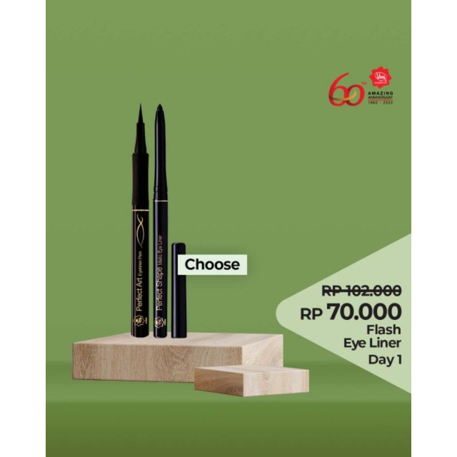 Paket 1 Eye Liner Pen 1  Matic Eye Liner