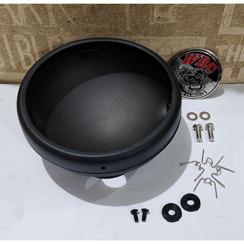 Batok Daymaker 7 Inch Rumah Lampu Depan Daymaker 7 Inch Hitam