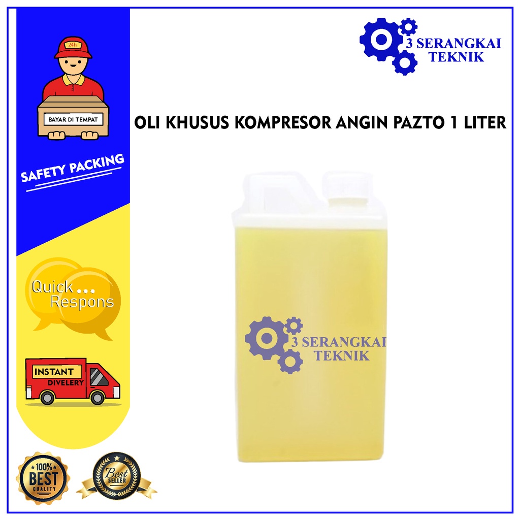 OLI KHUSUS KOMPRESOR ANGIN PAZTO 1 LITER