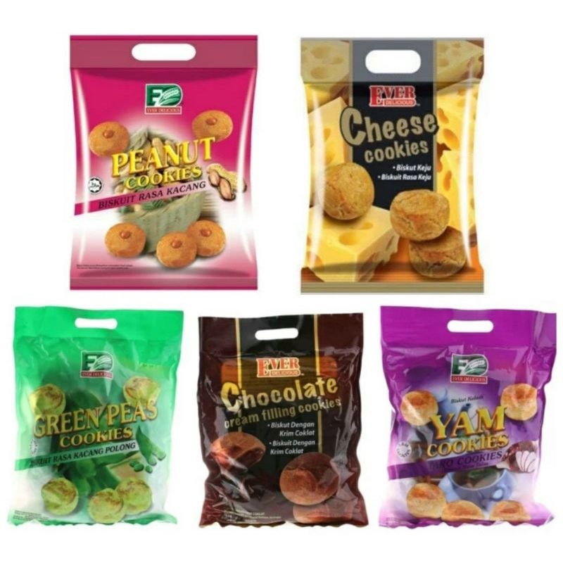 ✔MURAH Cookies Ever Delicious / Cookies Import /Biskuit isi krim