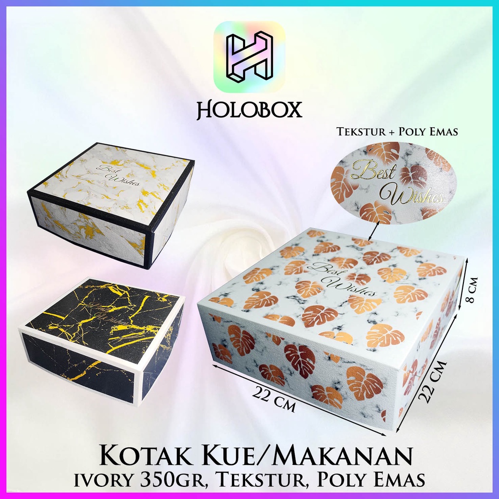 

Kotak Kue Box Cake Lunch Ivory Packaging Dus Makanan B77