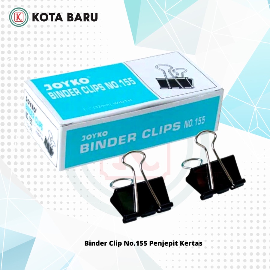 

Binder Clip No.155 Penjepit Kertas