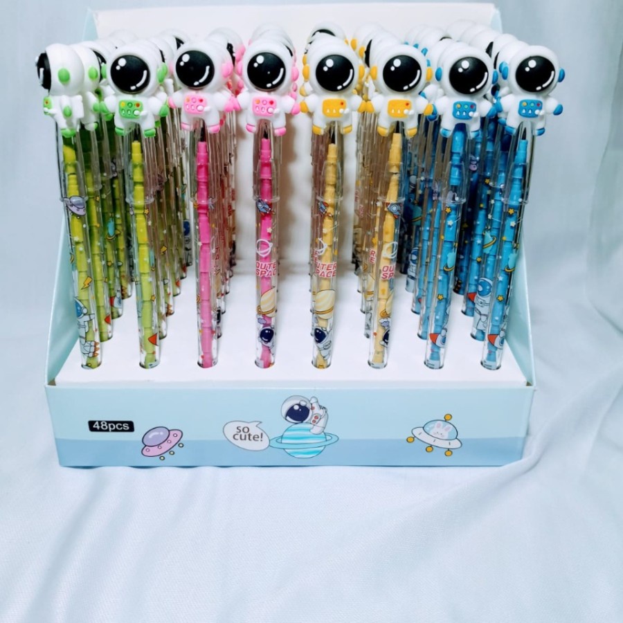 

PENSIL ASTRONOT CUTE TERSEDIA 4 WARNA PENSIL SUSUN KARAKTER MURAH