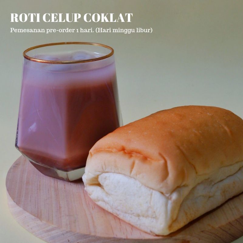 

Roti Celup Es Coklat Viral