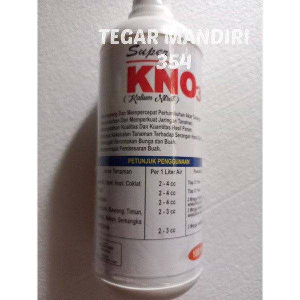 N3w Pupuk kalium nitrate Kno 3 putih t pupuk KNO PUTIH cair 1liter #t;