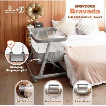 BabyDoes CH-CB 1693 SN Bravada Side Bed / Baby Box Tempat Tidur Bayi