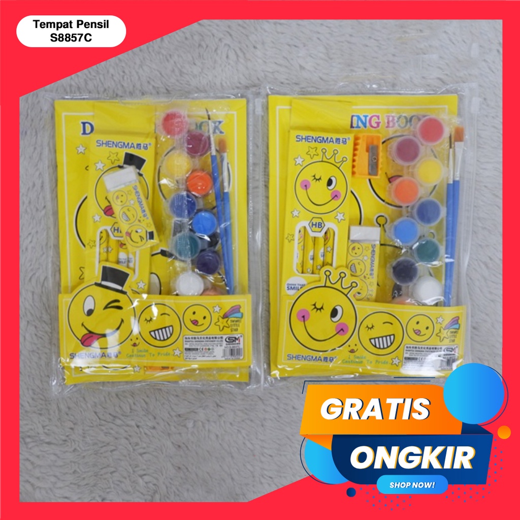 365 STATIONERY SET #40973 Buku &amp; Alat Tulis Anak / Karakter Fancy Gambar Lucu