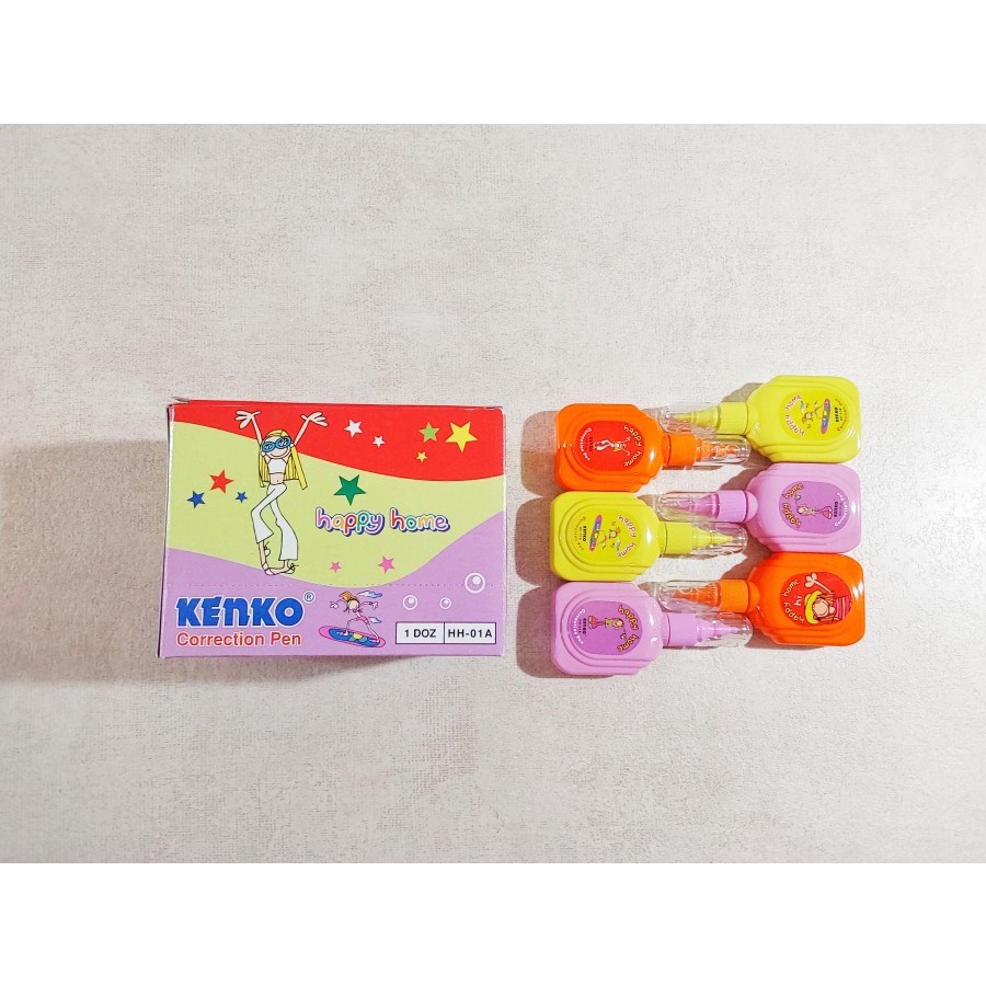 

Kenko Correction Fluid Tipex Cair Kenko HH-01 Tip Ex Kenko HARGA 1Pcs