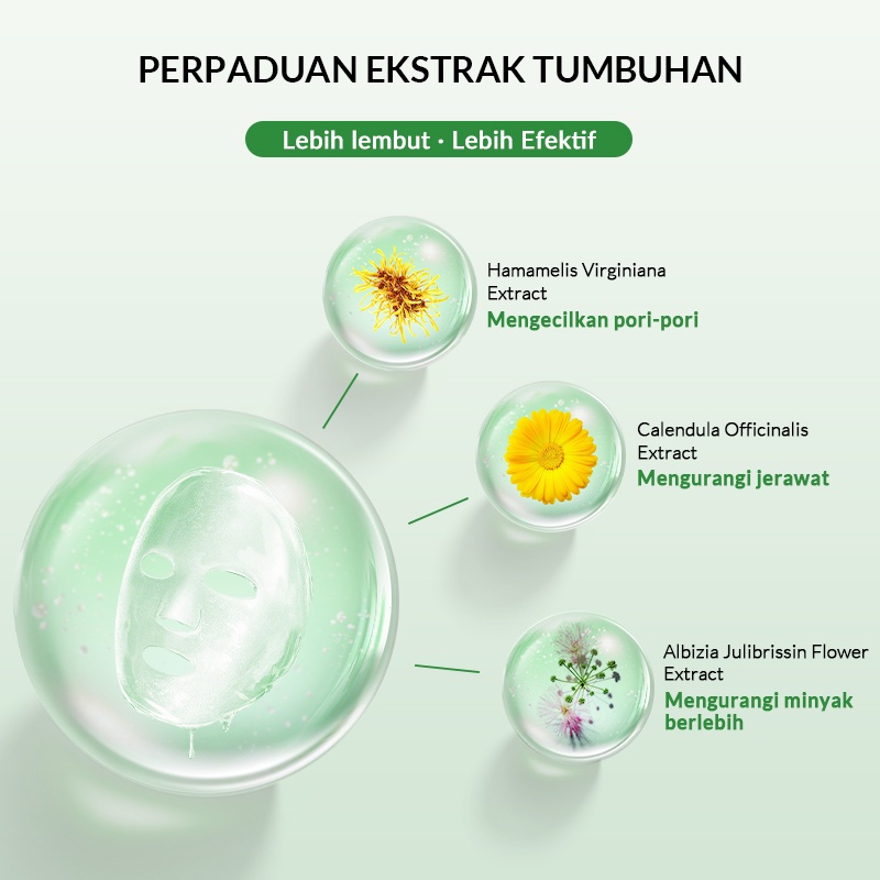 Bioaqua Pore Minimizer Mask With Saliyclic Acid Mask / Masker Wajah Berjerawat 25g