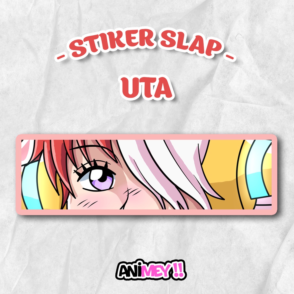 

Stiker Slap Uta One Piece / Sticker Slap Waterproof