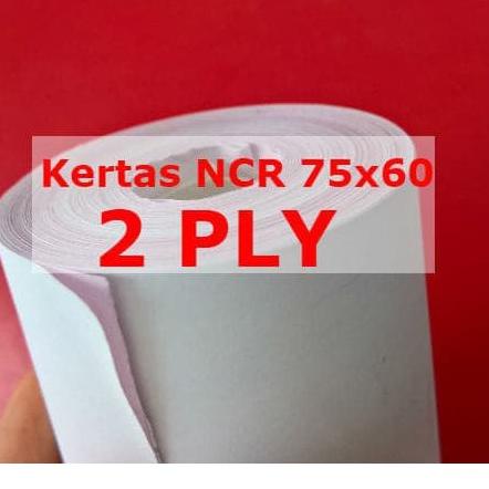 

Best! Kertas struk kasir / Kertas Roll Register / Kertas roll 75 x 60 2 ply
