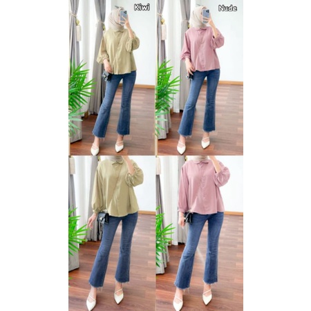 ELZAN BLOUSE WANITA OUTFIT WANITA BAJU MURAH OUTFIT KEKINIAN