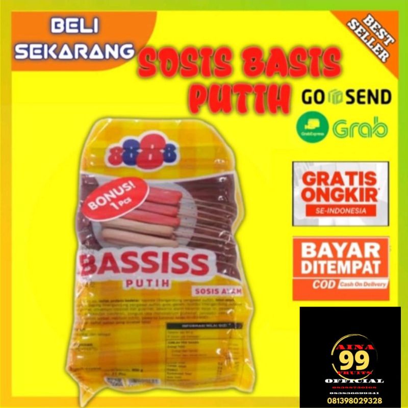 

SOSIS BASSISS PUTIH ISI 15 PCS