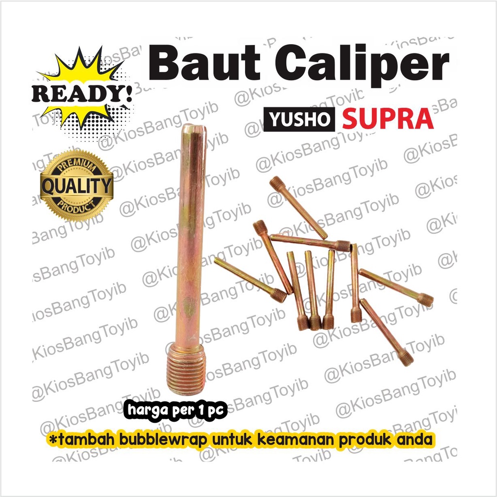 Baut Kaliper Bintang Cakram Depan Honda Supra (YUSHO)