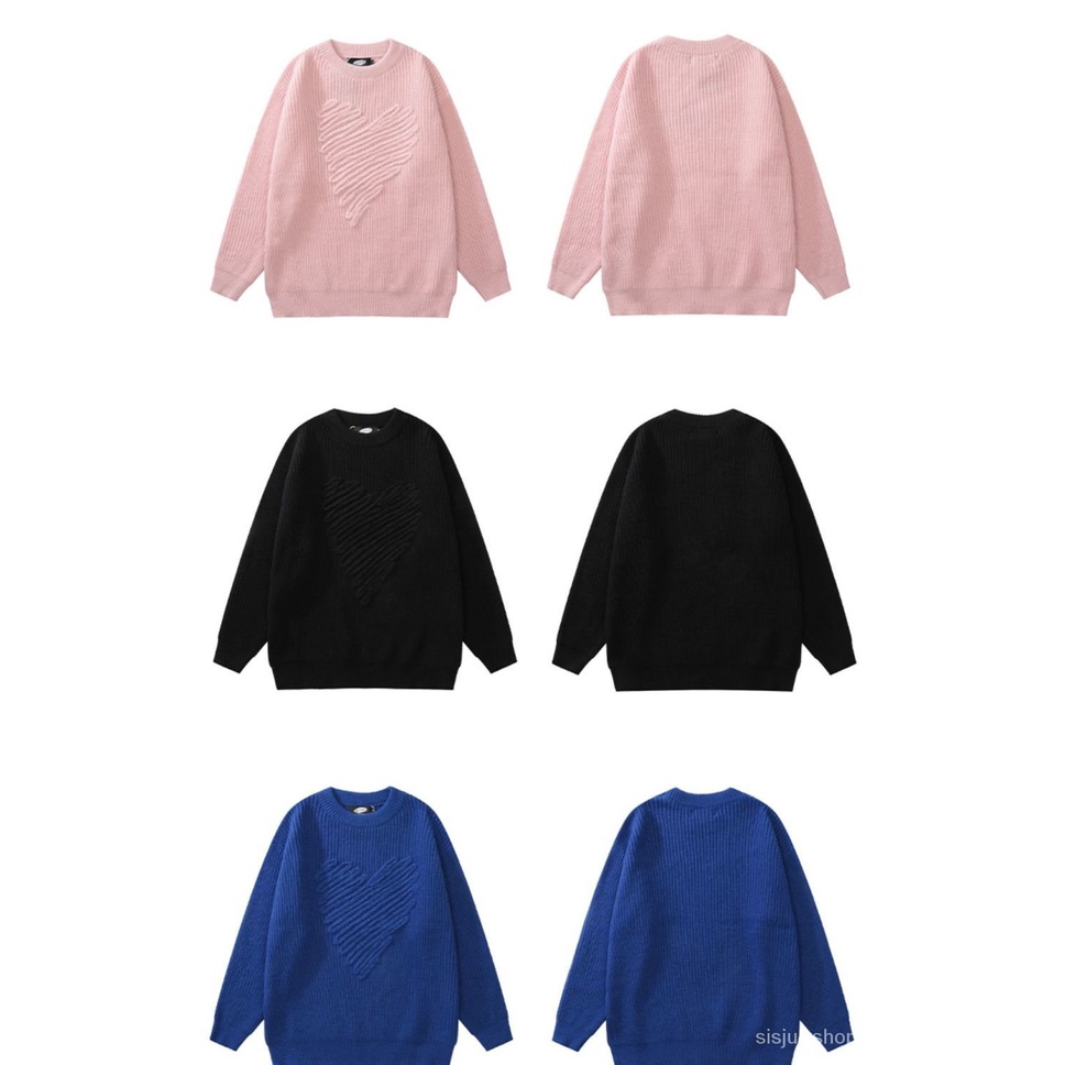 #Sisjuly# Jumper cinta vintage merah muda wanita jumper desain khusus wanita rasa pakaian rajut yang