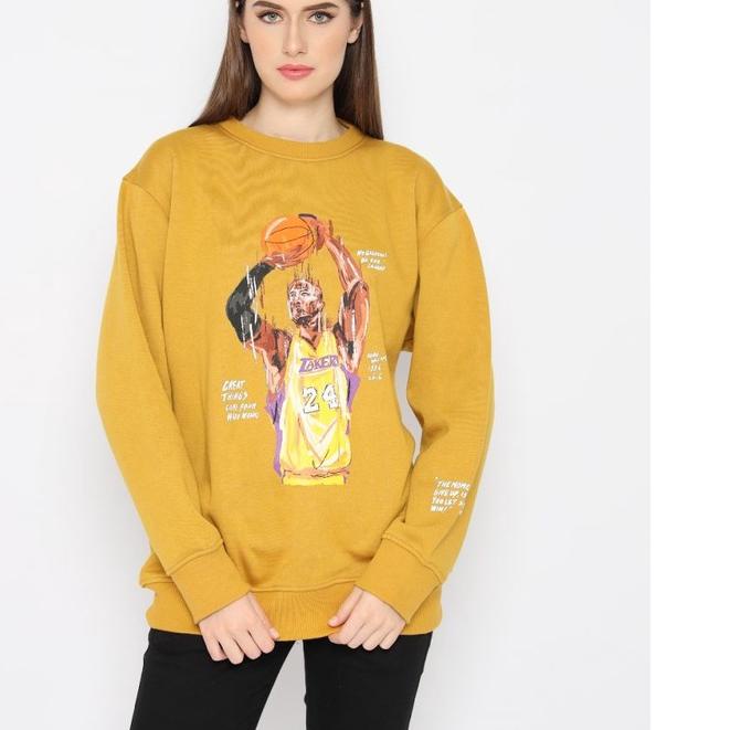 BAYAR DITEMPAT✔️Naufal Abshar | Erigo Sweatshirt Passing Mustard|KD2