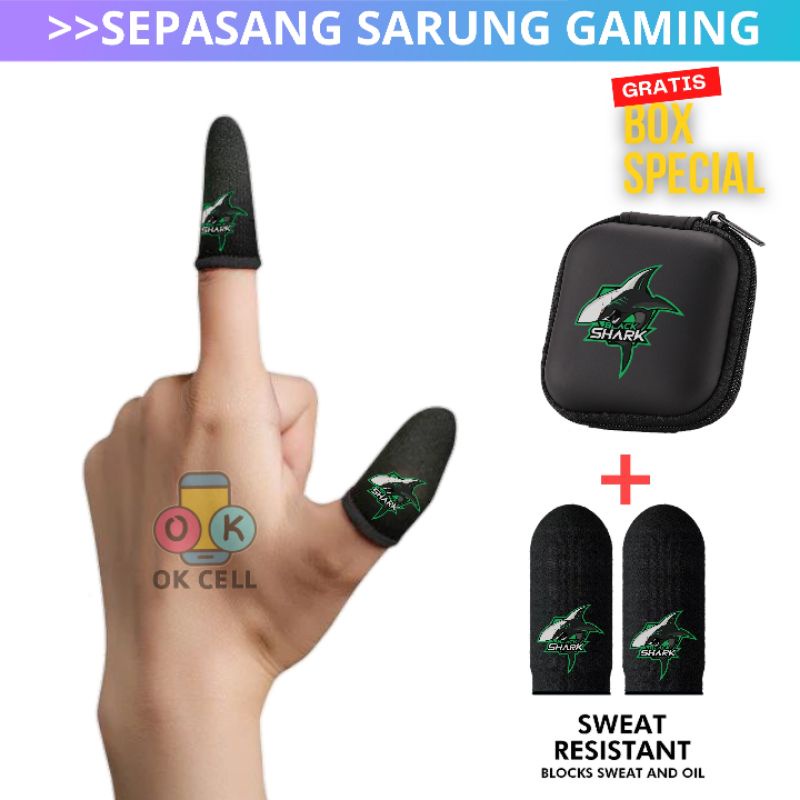 COD - BOX Sarung Jari Jempol Game ML FF PUBG MOBILE LEGEND Anti Keringat Premium