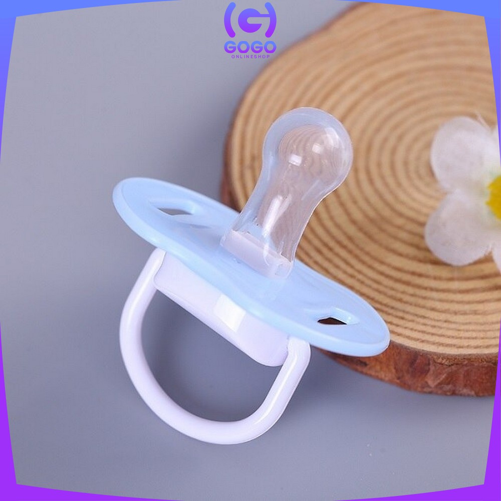 GOGI-C46 Empeng Bayi | Dot Bayi Bulat / Datar | Baby Pacifier / Soother | Kompeng Bayi Food Grade