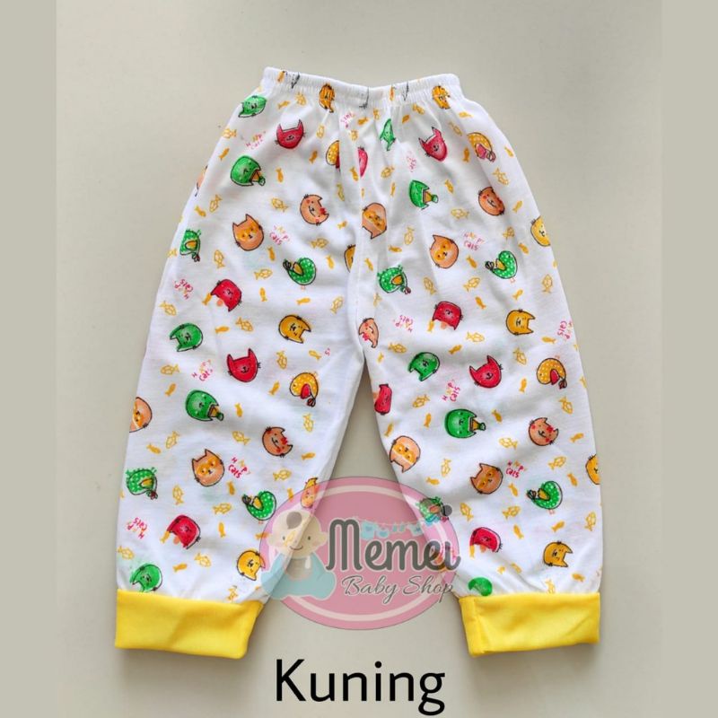 1 LUSIN (12 pcs) Celana bayi panjang KATUN murah bagus