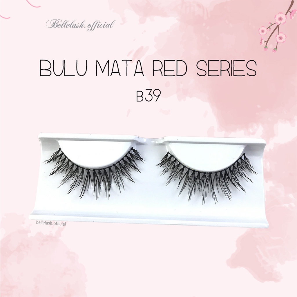 B39 Bulu Mata Palsu Handmade Natural False Eyelash Eye Lashes