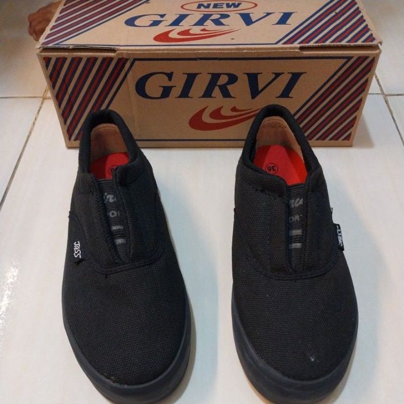 girvi jazz sepatu sekolah paling laris