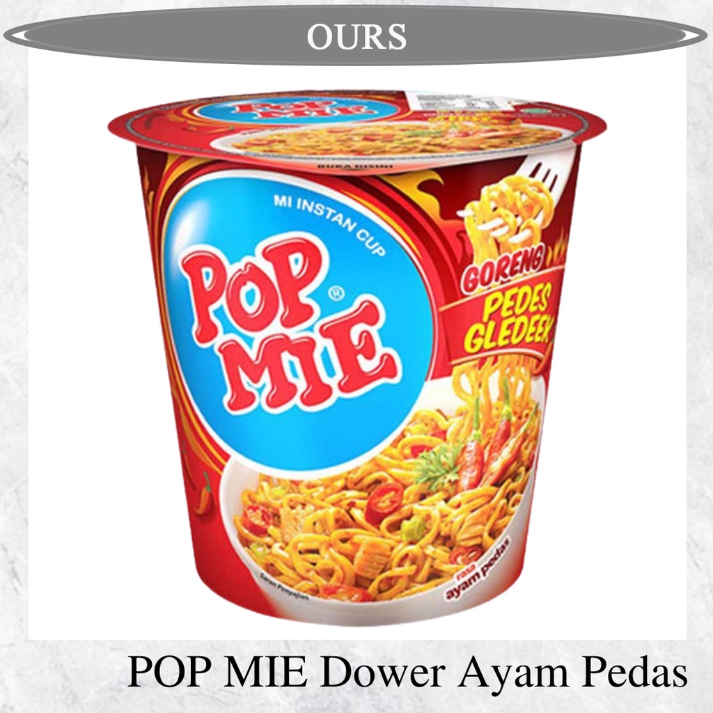 

POP MIE Dower Ayam Pedas Cup 75g