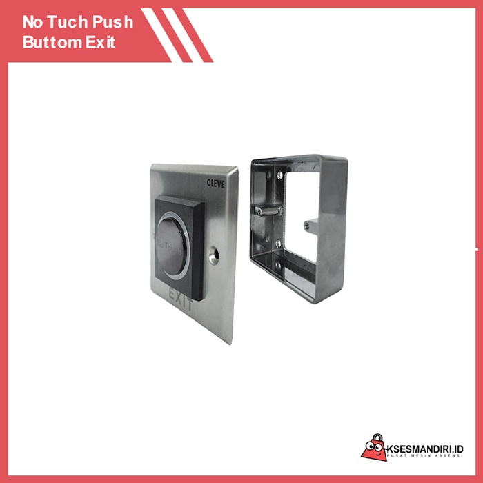 No Touch Push buttom + Box Untuk Akses Pintu