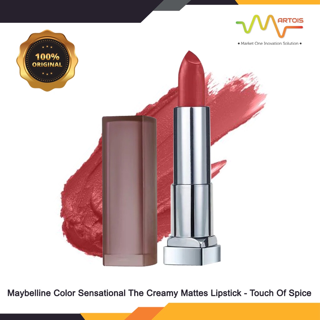 Maybelline Color Sensational The Creamy Mattes Lipstick Touch Of Spice