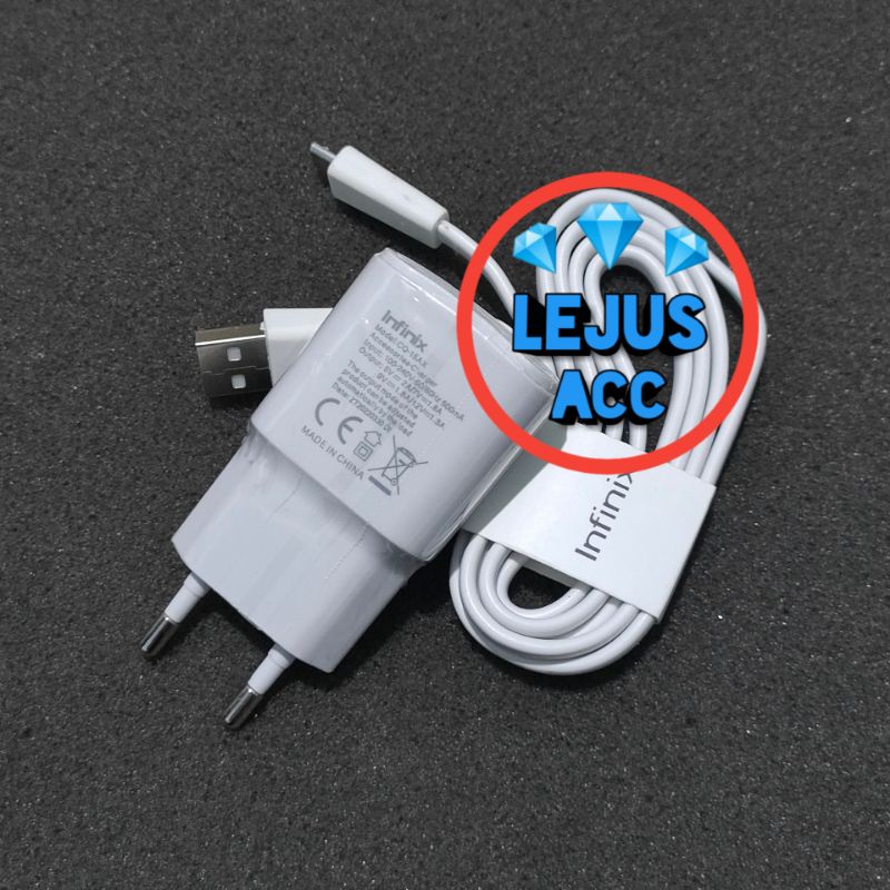 Charger Infinix Smart 4 - Smart 5 - Smart 6 Micro USB Fast Charging Original