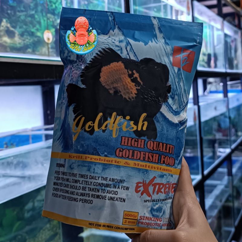 T2 Extreme Growth 500gram - Pakan Ikan Mas Koki Goldfish Pelet Maskoki