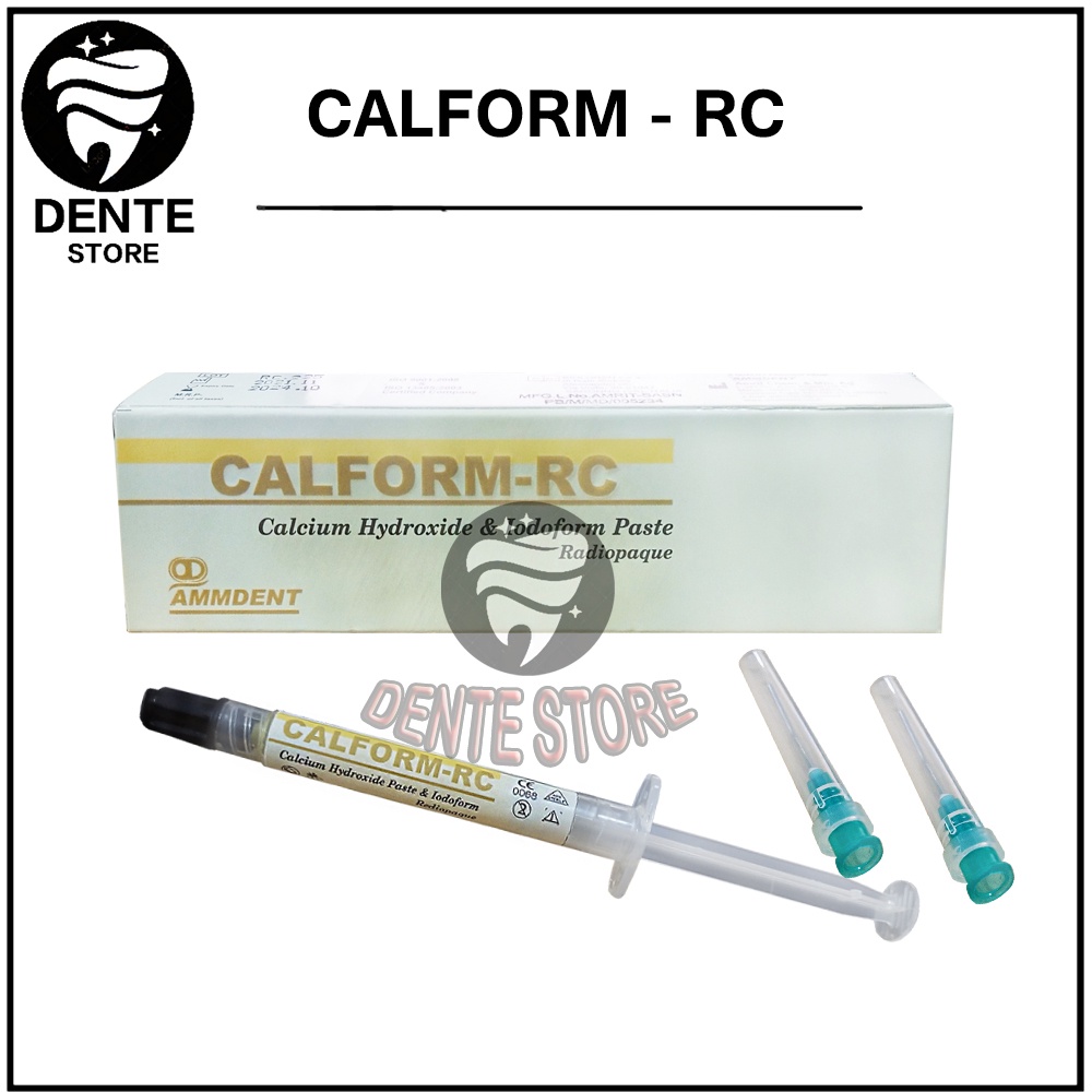 CALFORM RC CALCIUM HYDROXIDE  + IODOFORM PASTE