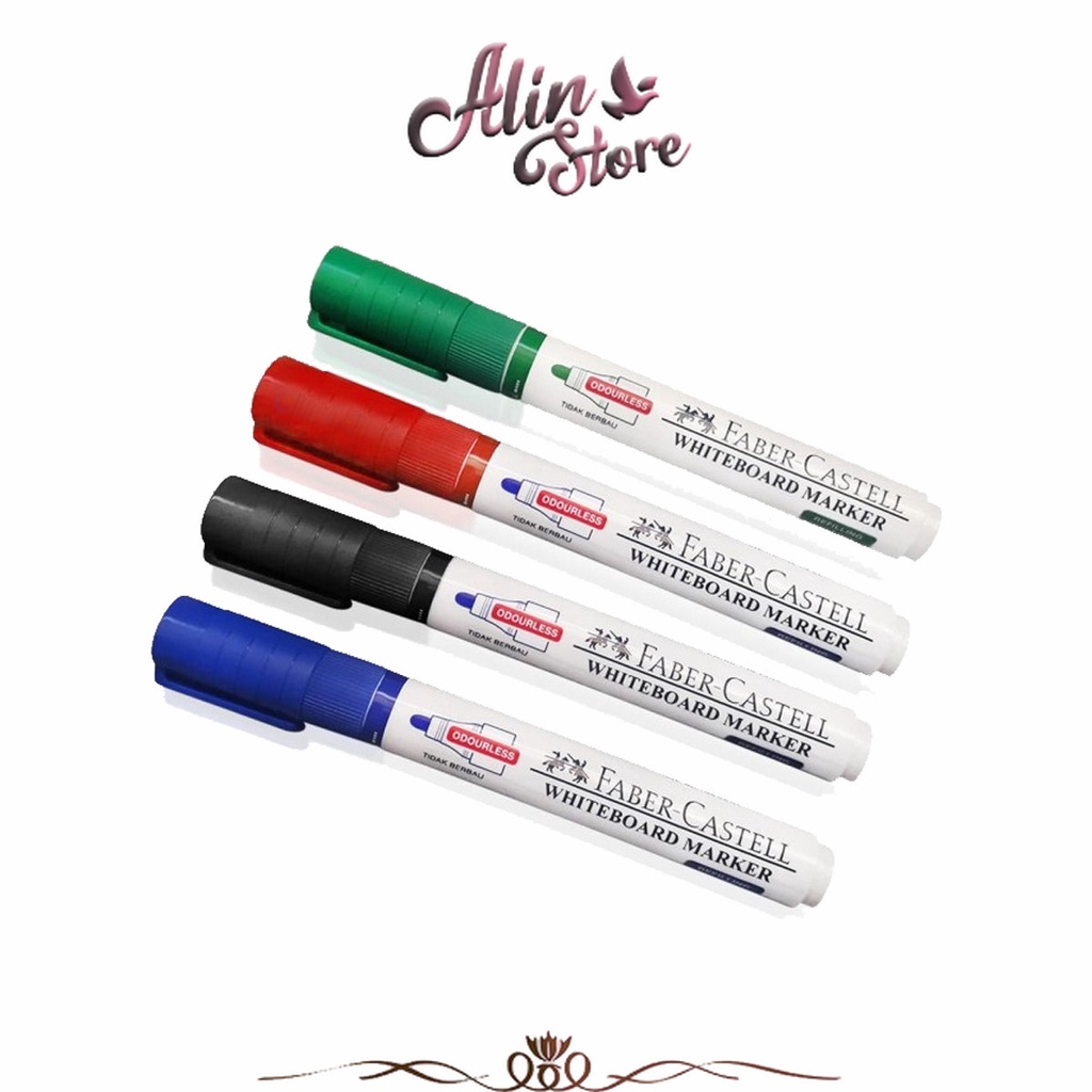 

Spidol Papan Whiteboard Marker 1544 Non Permanen Faber Castell