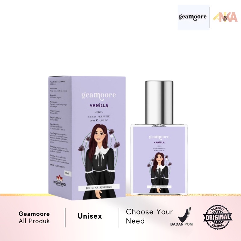 Geamoore Parfume 6ml dan 30ml