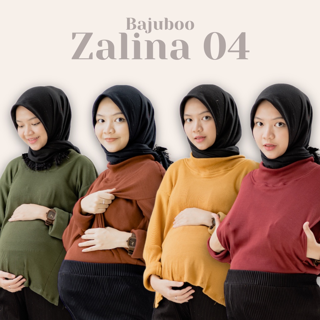 Bajuboo Zalina vol.4 - Atasan Busui &amp; Bumil Friendly Nursing Wear