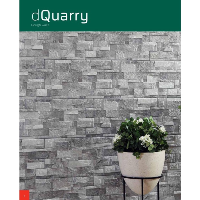 KERAMIK DINDING 30X60 CM ROMAN INTERLOCK DQUARRY BROWN GRADE A