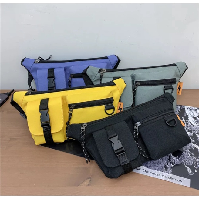 BEGIE [ BAYA DI TEMPAT ] Tas Waistbag Pria TY / Tas selempang Pria / Tas Santai Pria / Tas HP /Tas S