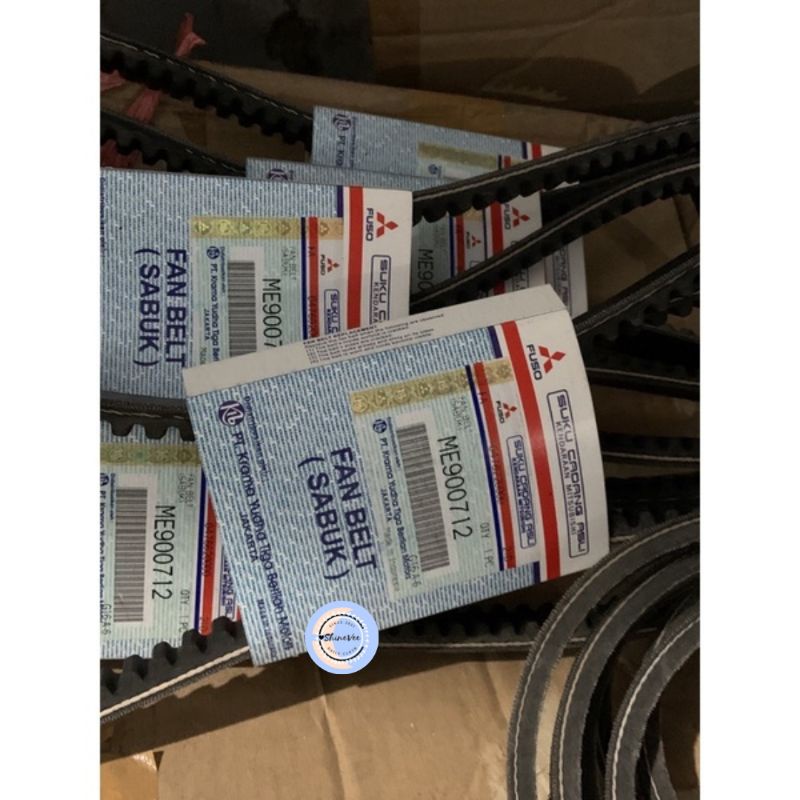Fanbelt Mitsubishi PS100 ASLI KTB Seri ME900712