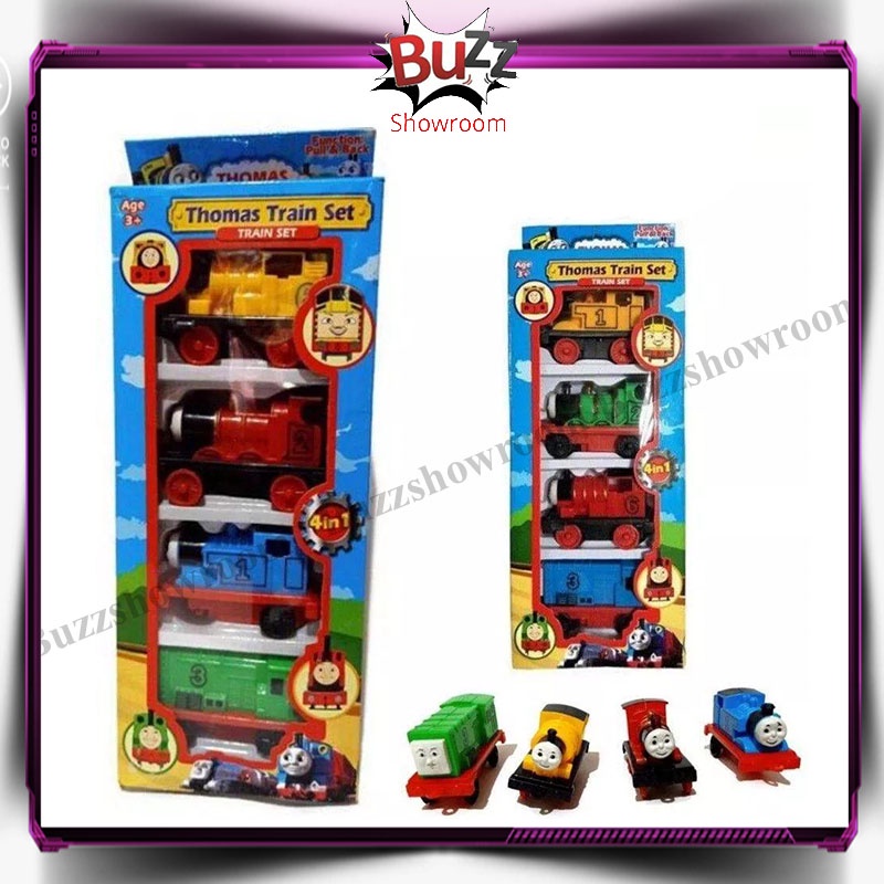 Train Play Set Tomas Mainan Anak Kereta Api Pullback