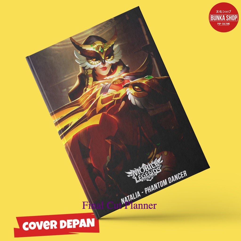 

Note Book Game Mobile Legends Natalia Phantom Dancer Hardcover A5 Buku Tulis Catatan Murah .